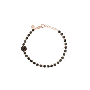 Bracciale Cristalli Neri B288