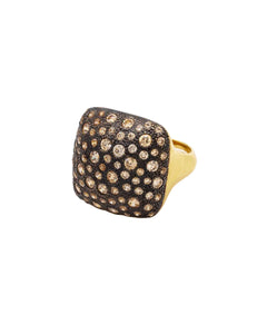 Anello Pavè Cuscino A116