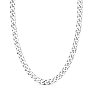 Collana a groumette in argento EXC472