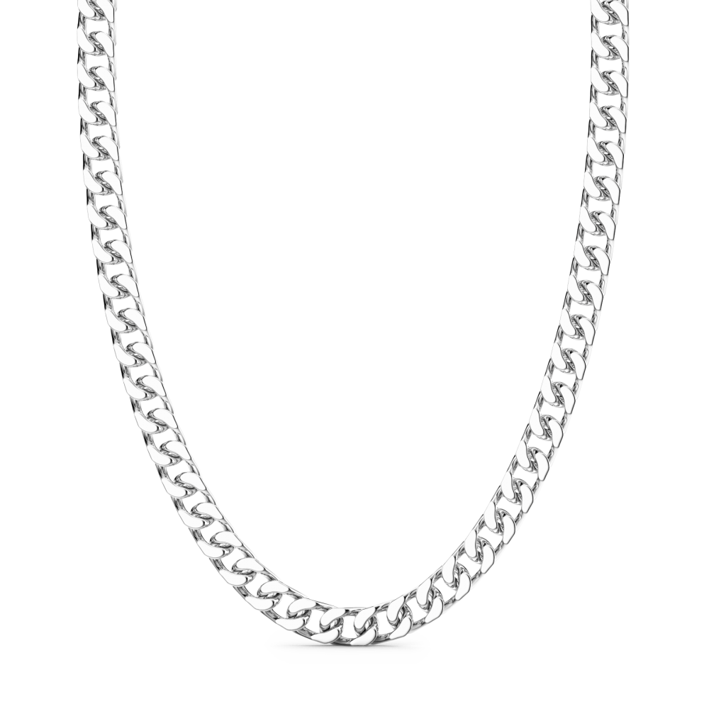 Collana a groumette in argento EXC472